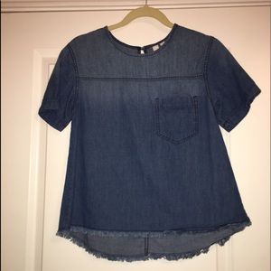 Denim tee